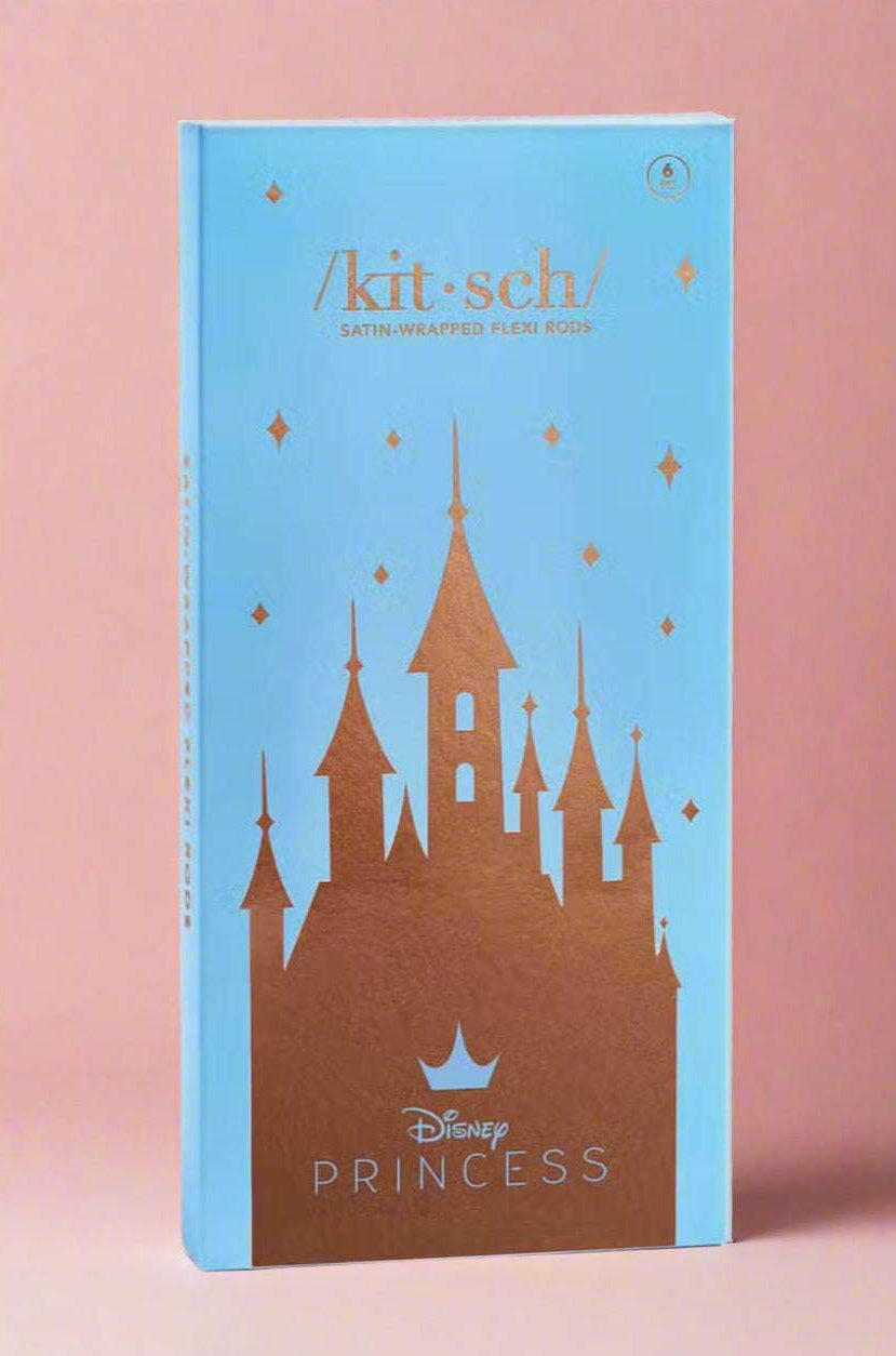 Shop Kitsch Disney X Kitsch Flexi Hair Rods in Princess Party Hair for women – premium loungewear and festival fashion at Spoiled Brat