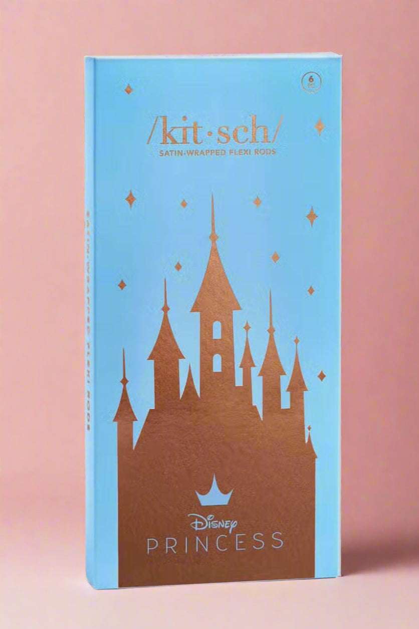 Shop Kitsch Disney X Kitsch Flexi Hair Rods in Princess Party Hair for women – premium loungewear and festival fashion at Spoiled Brat