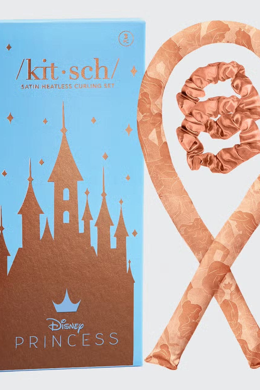 Shop Kitsch Disney X Kitsch Satin Heatless Hair Curling Set Hair for women – premium loungewear and festival fashion at Spoiled Brat