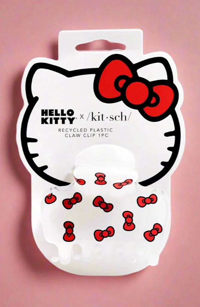 Shop Kitsch Hello Kitty x Kitsch Cloud Clip - Kitty Bows Hair Band for women – premium loungewear and festival fashion at Spoiled Brat