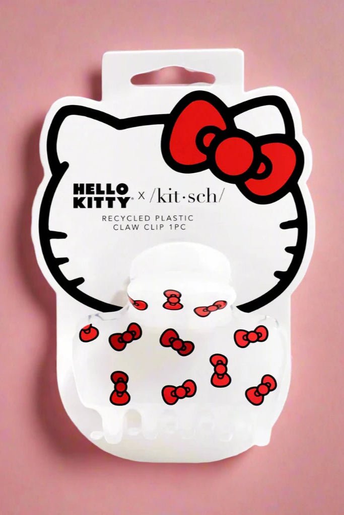 Shop Kitsch Hello Kitty x Kitsch Cloud Clip - Kitty Bows Hair Band for women – premium loungewear and festival fashion at Spoiled Brat