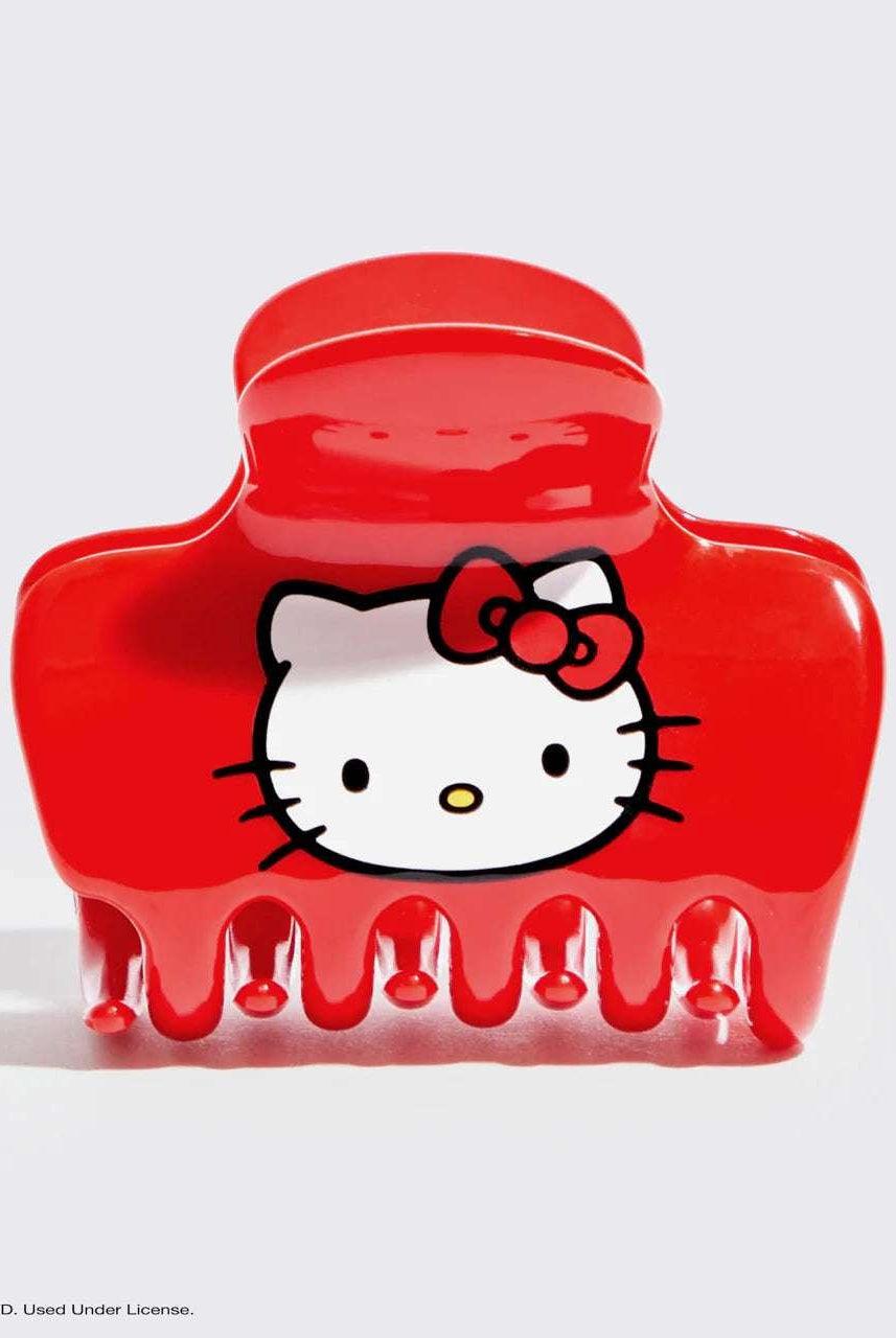 Shop Kitsch Hello Kitty x Kitsch Cloud Clip - Kitty Face Hair Band for women – premium loungewear and festival fashion at Spoiled Brat