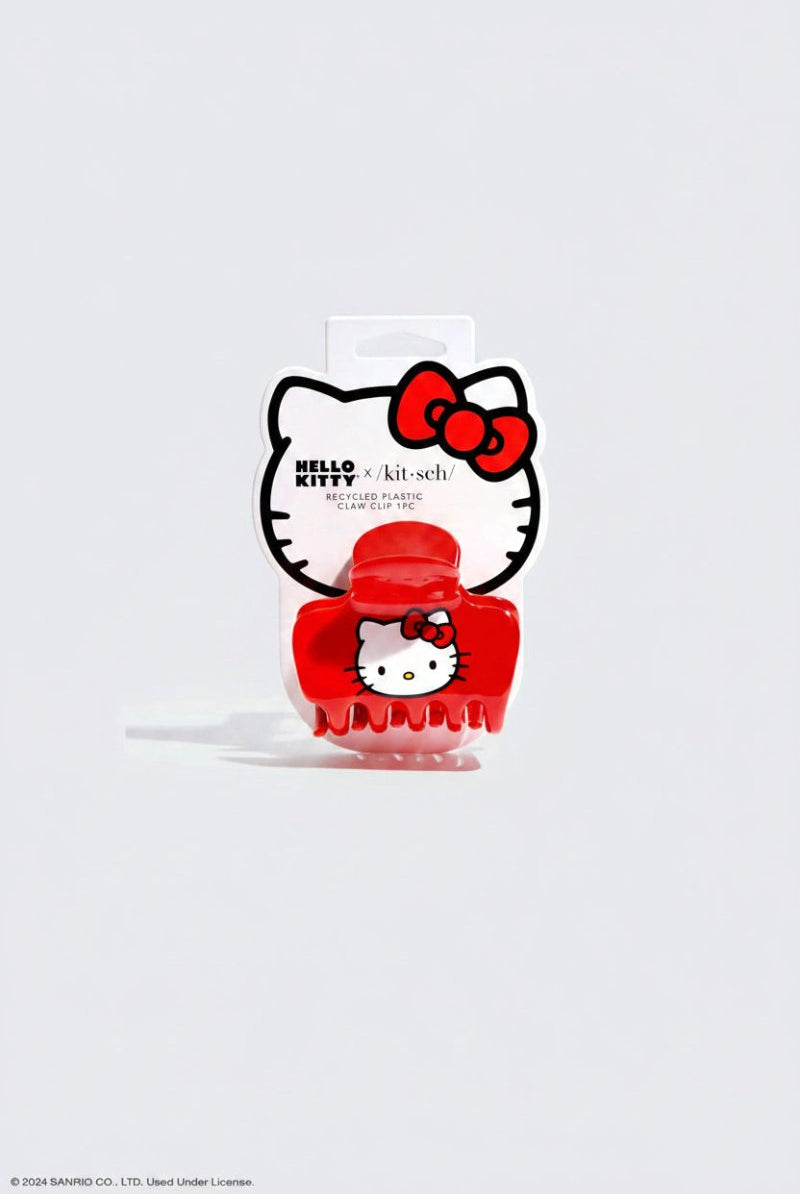 Shop Kitsch Hello Kitty x Kitsch Cloud Clip - Kitty Face Hair Band for women – premium loungewear and festival fashion at Spoiled Brat