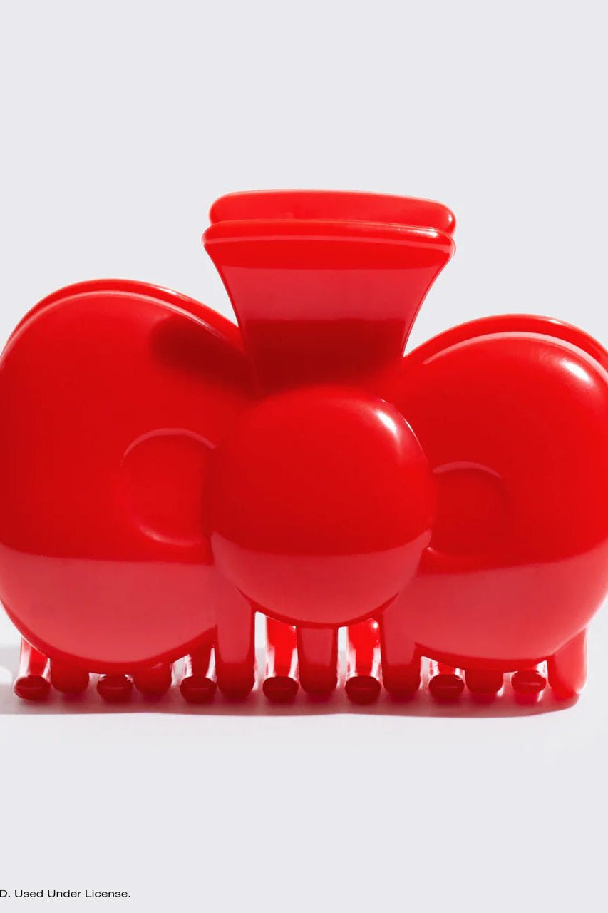 Shop Kitsch Hello Kitty x Kitsch Recycled Plastic Bow Shape Claw Clip Hair Band for women – premium loungewear and festival fashion at Spoiled Brat