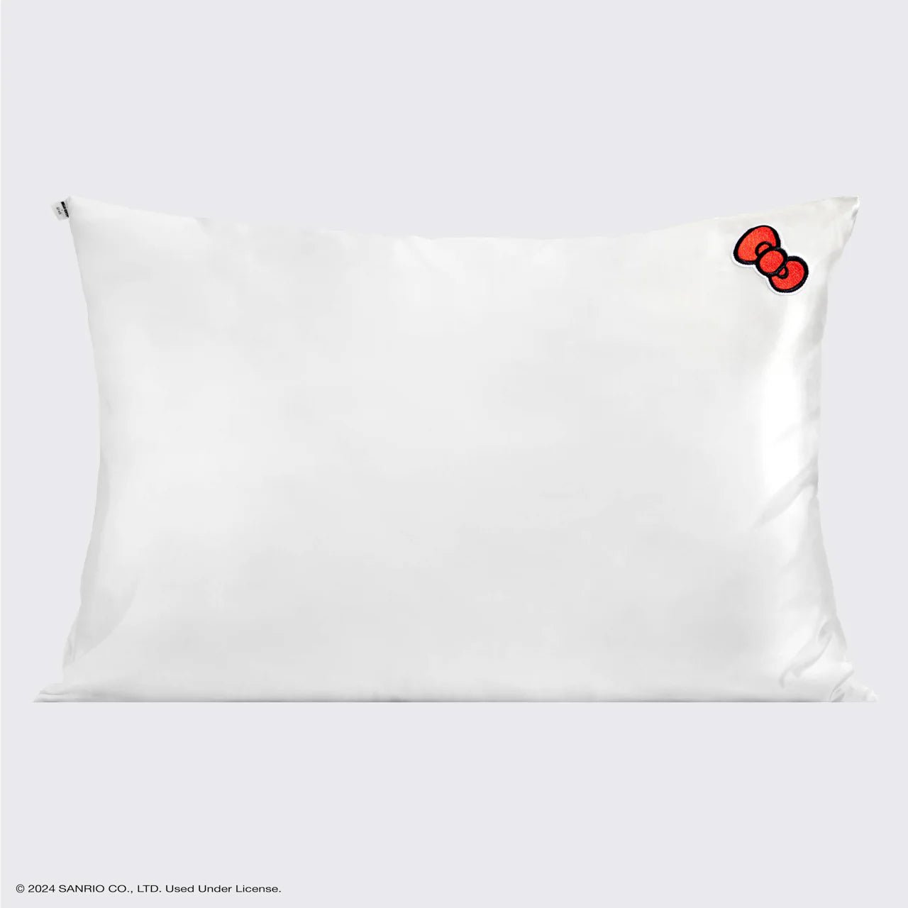 Hello Kitty x Kitsch Satin Pillowcase - Solid Ivory Hello Kitty Bow by Kitsch – Pillow – White | Spoiled Brat UK