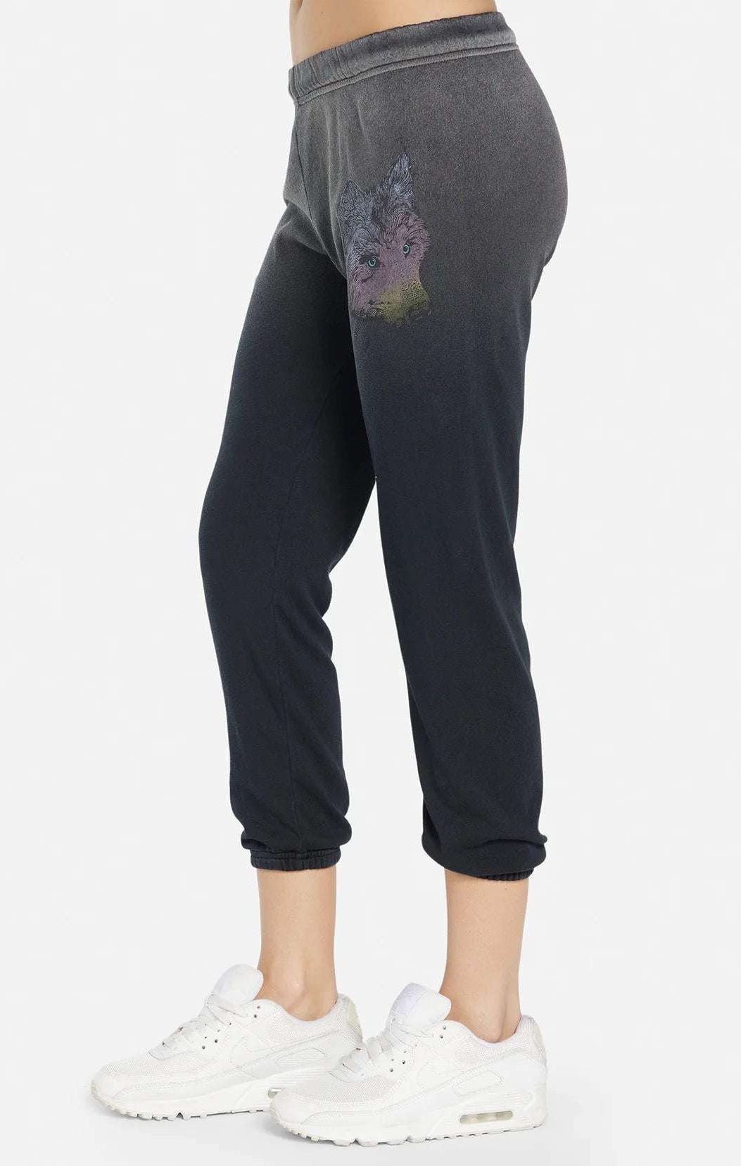 Lauren Moshi Alana Wild Wolf Sweatpants Jogging Pants by Lauren Moshi as seen on celebrities