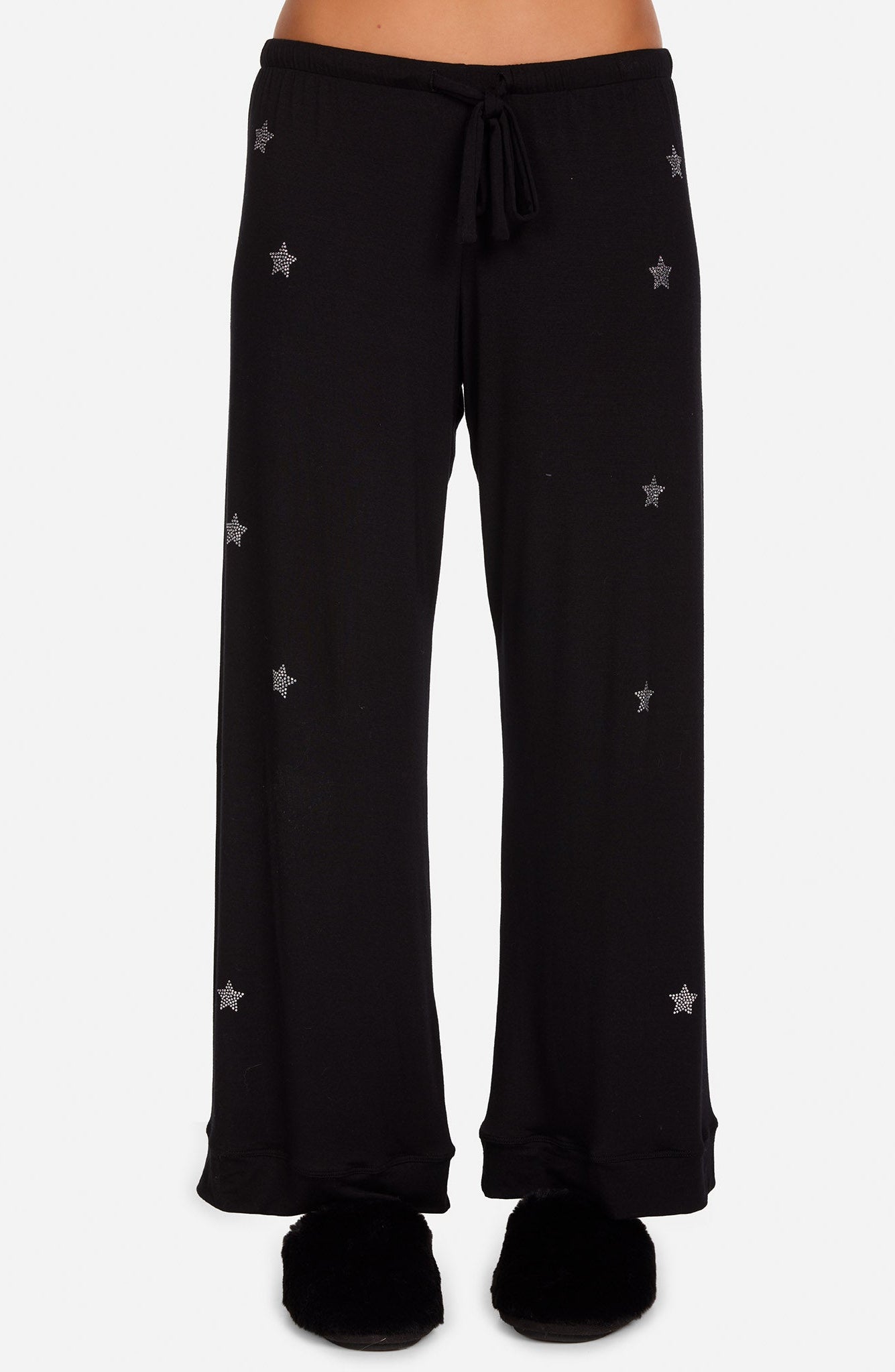 Shop Lauren Moshi Lauren Moshi Alison Crystal Mini Stars Pyjama Set Pyjamas for women – premium loungewear and festival fashion at Spoiled Brat