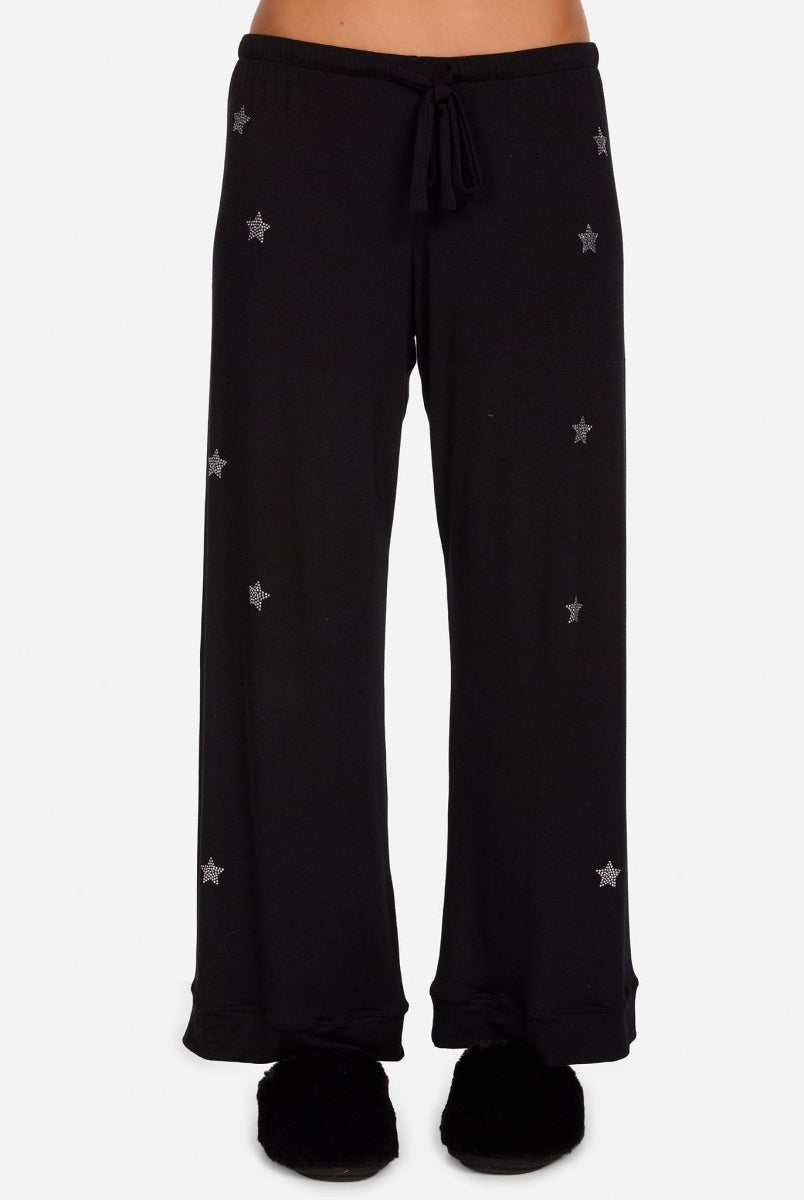 Shop Lauren Moshi Lauren Moshi Alison Crystal Mini Stars Pyjama Set Pyjamas for women – premium loungewear and festival fashion at Spoiled Brat
