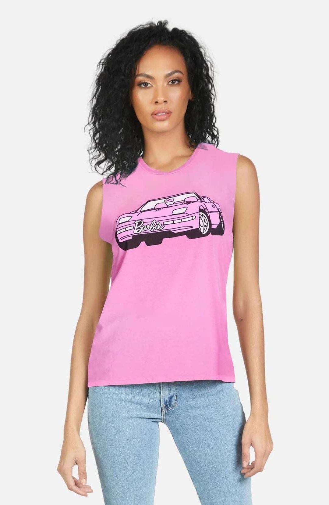 Lauren Moshi Kel X Barbie Convertible Tank Top - Spoiled Brat