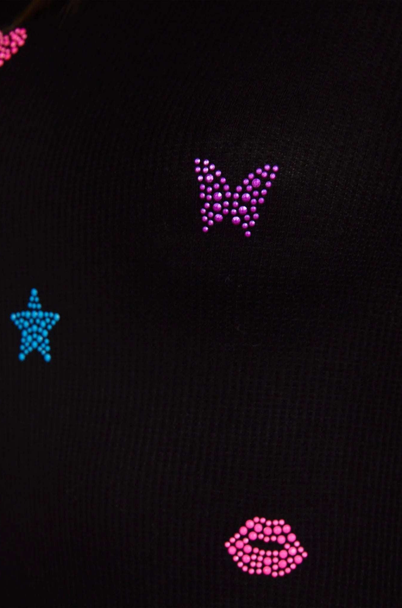 Shop Lauren Moshi Lauren Moshi McKinley Neon Stud Elements Thermal Top Long Sleeved Top for women – premium loungewear and festival fashion at Spoiled Brat