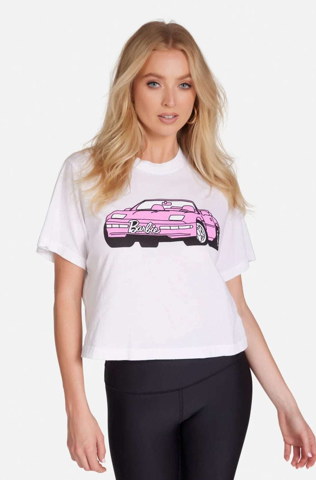 Lauren Moshi Rue Barbie Convertible Crop T-Shirt - Spoiled Brat