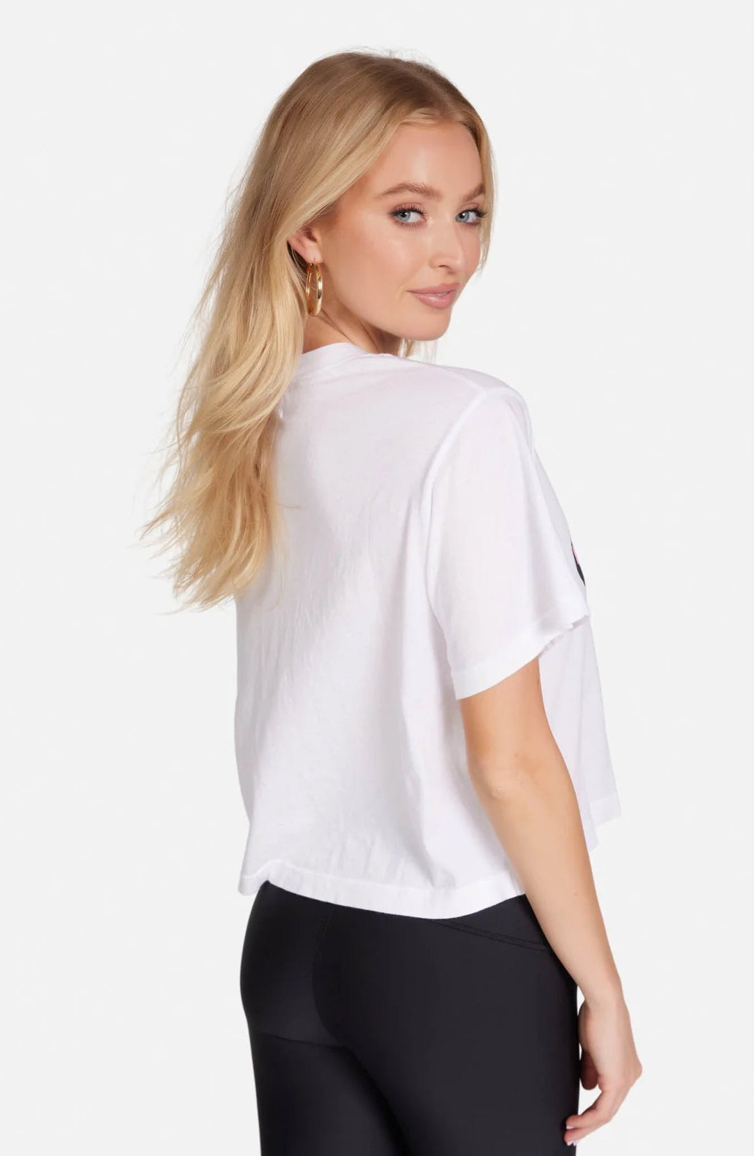 Shop Lauren Moshi Lauren Moshi Rue Barbie Convertible Crop T-Shirt T-Shirt for women – premium loungewear and festival fashion at Spoiled Brat