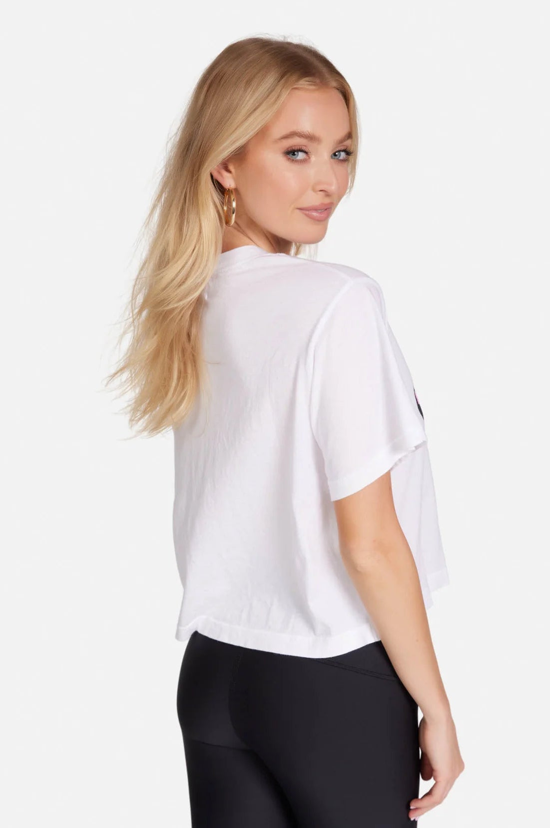 Shop Lauren Moshi Lauren Moshi Rue Barbie Convertible Crop T-Shirt T-Shirt for women – premium loungewear and festival fashion at Spoiled Brat