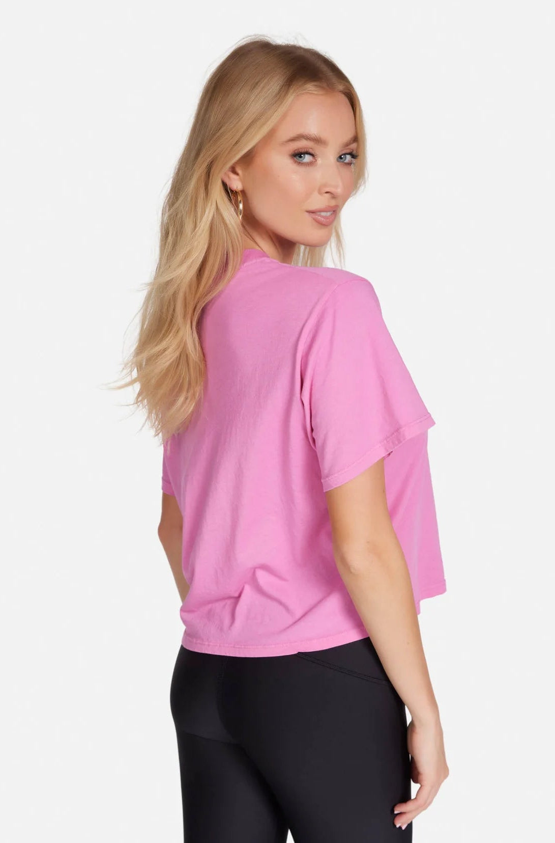 Lauren Moshi Rue Barbie Convertible Crop T-Shirt - Spoiled Brat