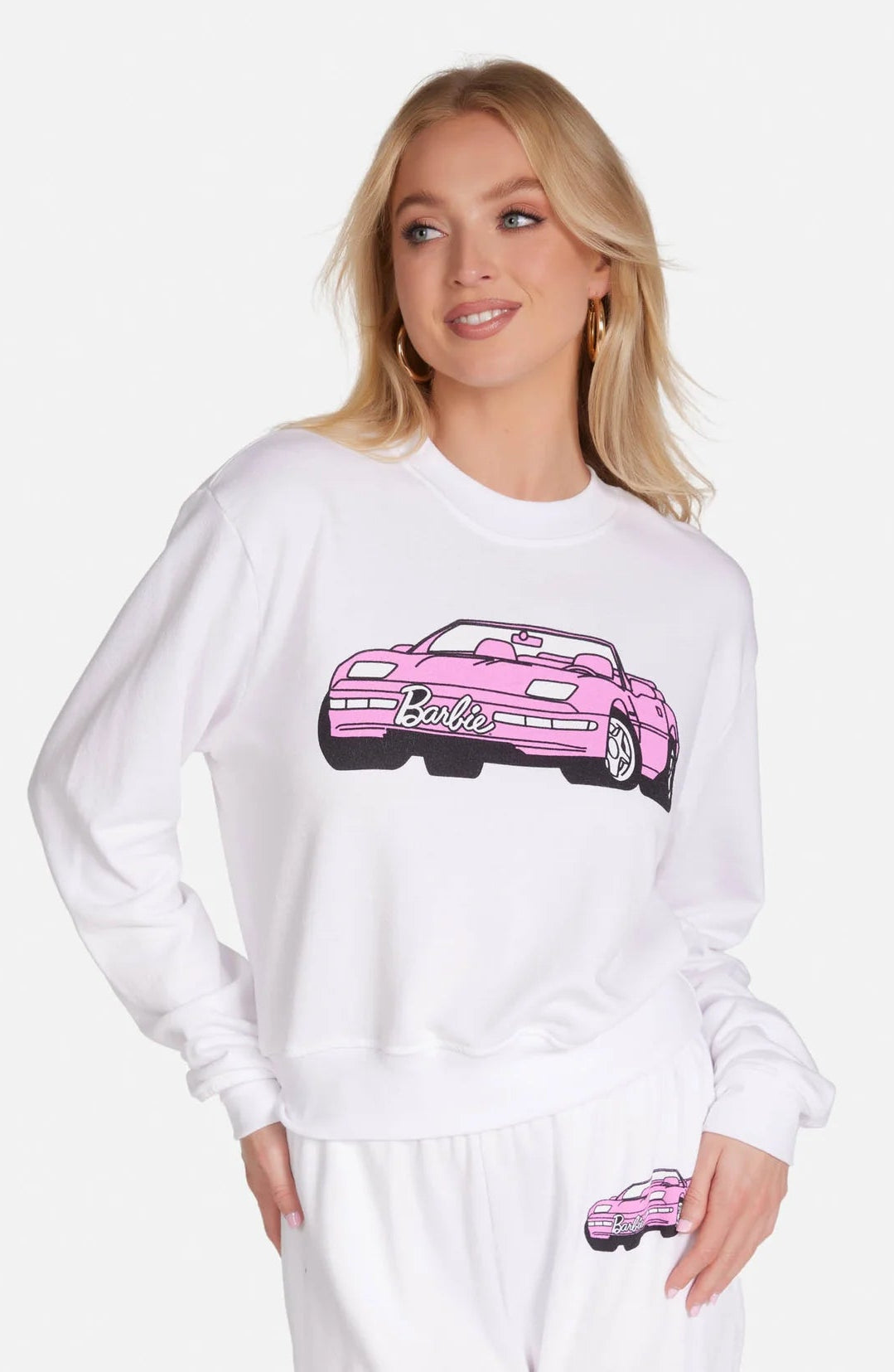 Lauren Moshi Spalding Barbie Convertible Sweatshirt - Spoiled Brat