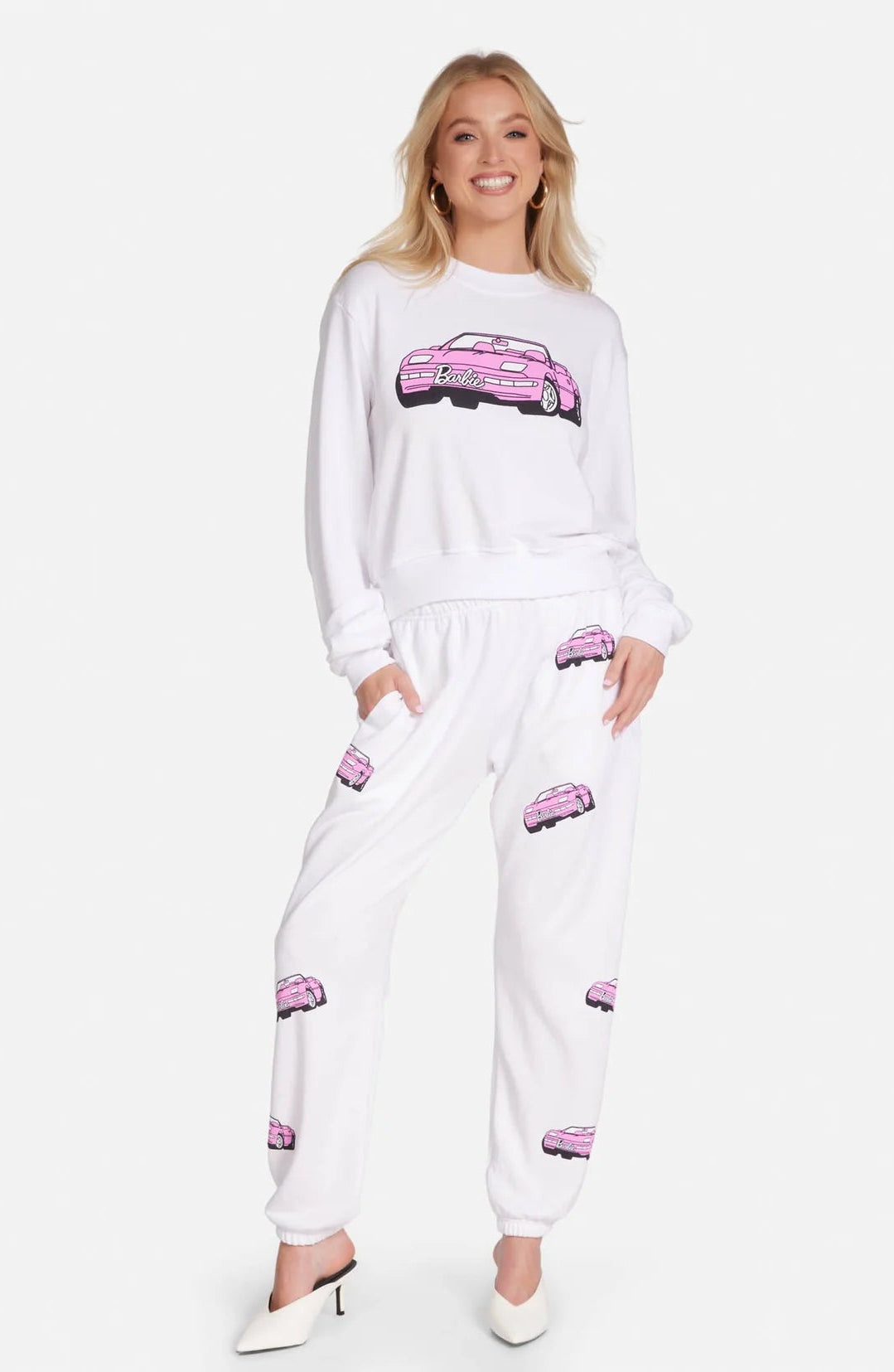 Lauren Moshi Spalding Barbie Convertible Sweatshirt - Spoiled Brat