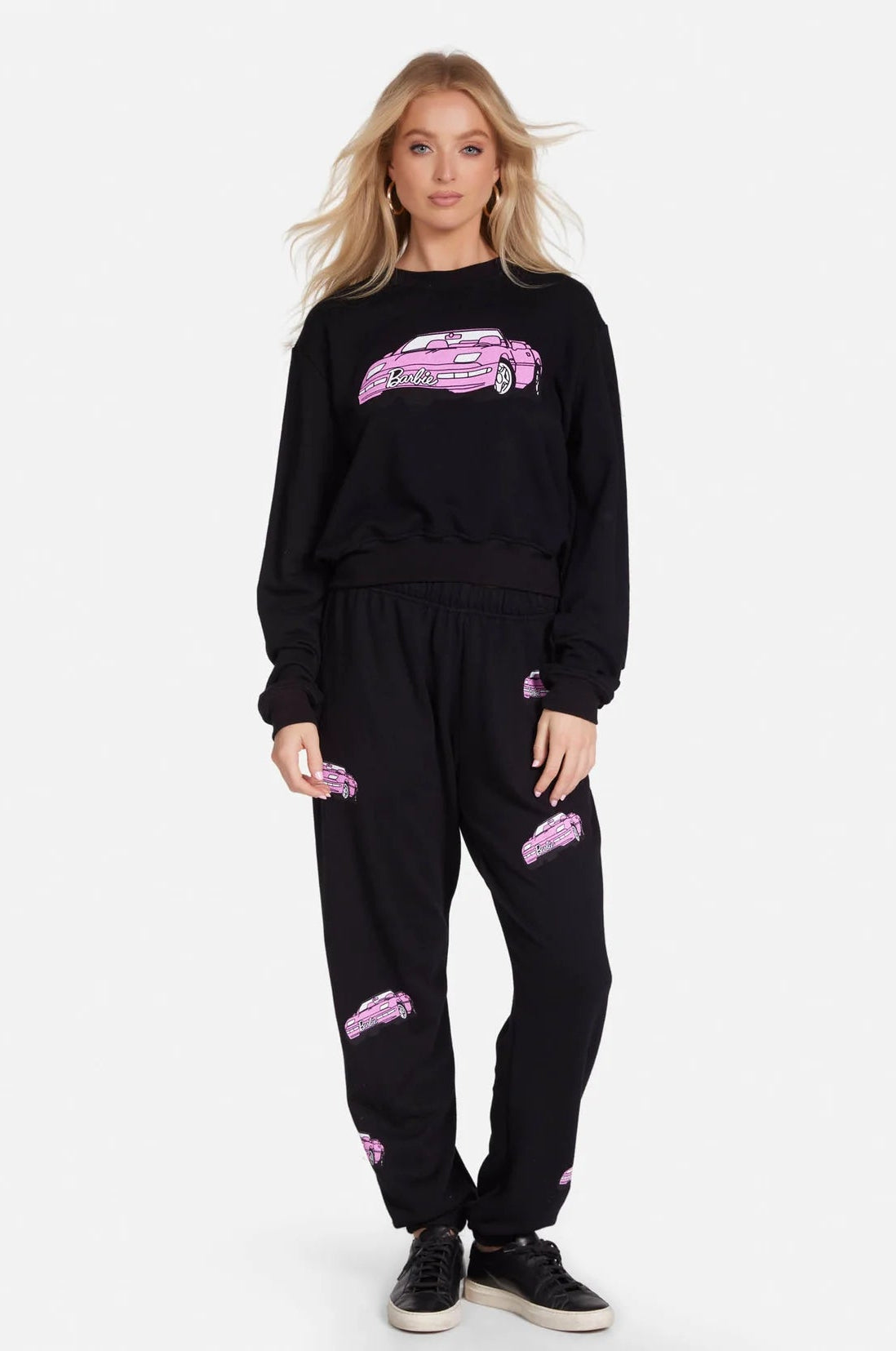 Shop Lauren Moshi Lauren Moshi Spalding Barbie Convertible Sweatshirt Sweater for women – premium loungewear and festival fashion at Spoiled Brat