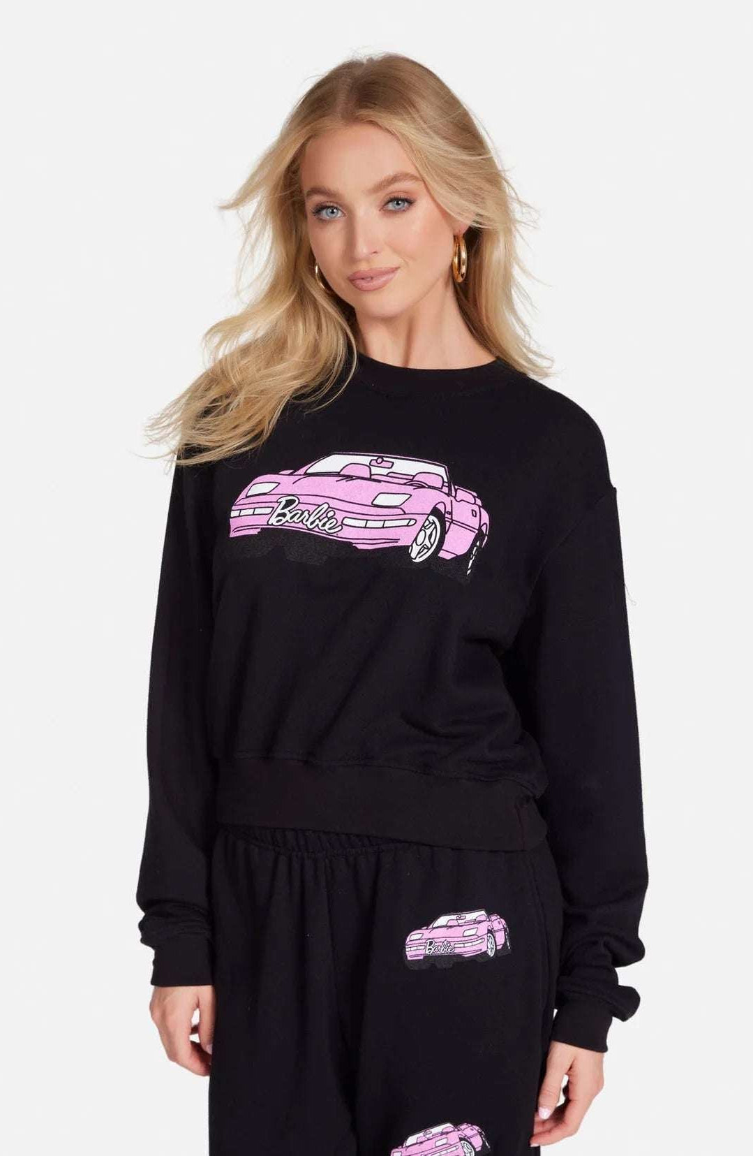 Lauren Moshi Spalding Barbie Convertible Sweatshirt - Spoiled Brat