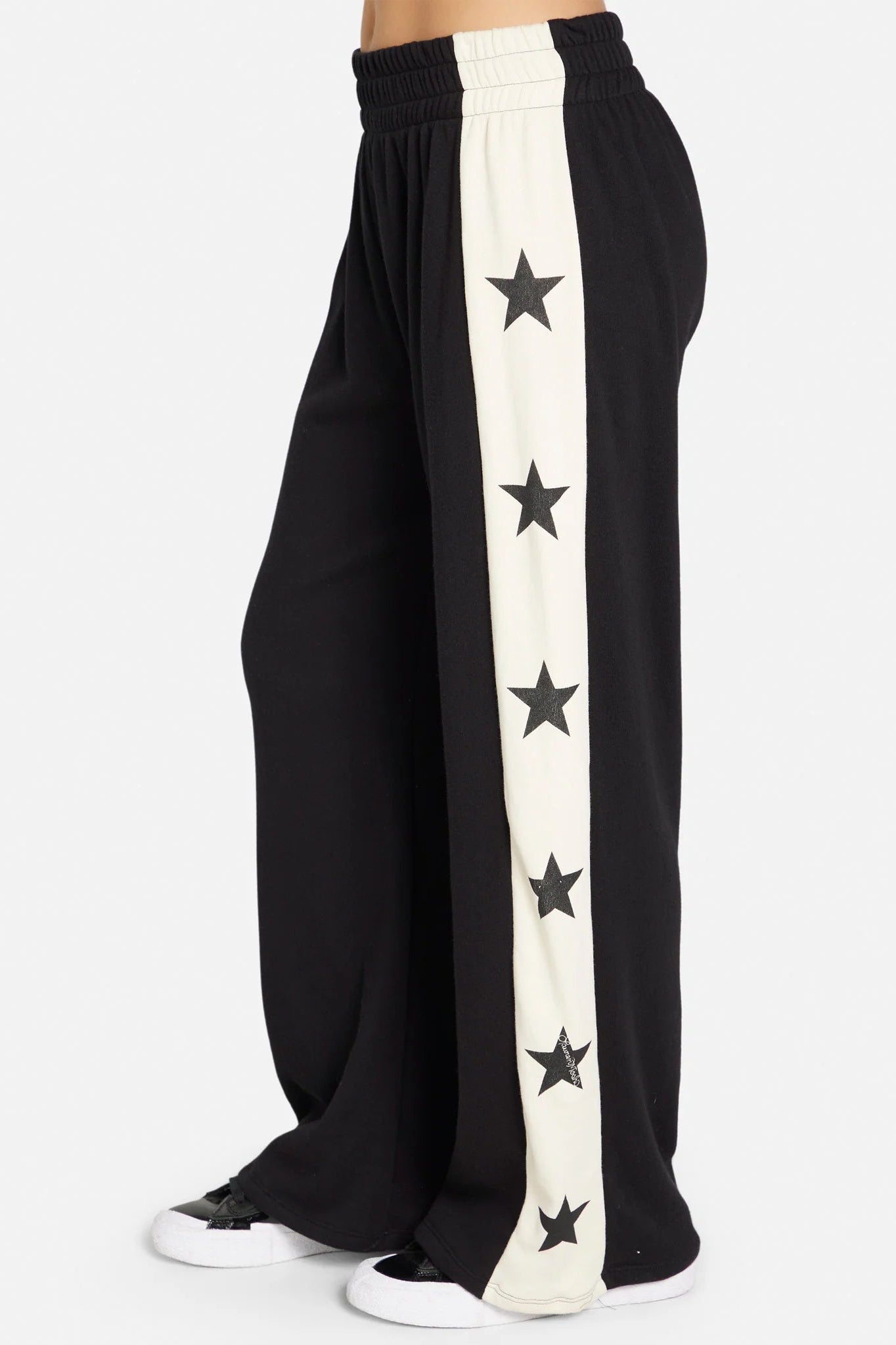 Shop Lauren Moshi Lauren Moshi Tawny Stars Wide Leg Pants Sweatpants for women – premium loungewear and festival fashion at Spoiled Brat