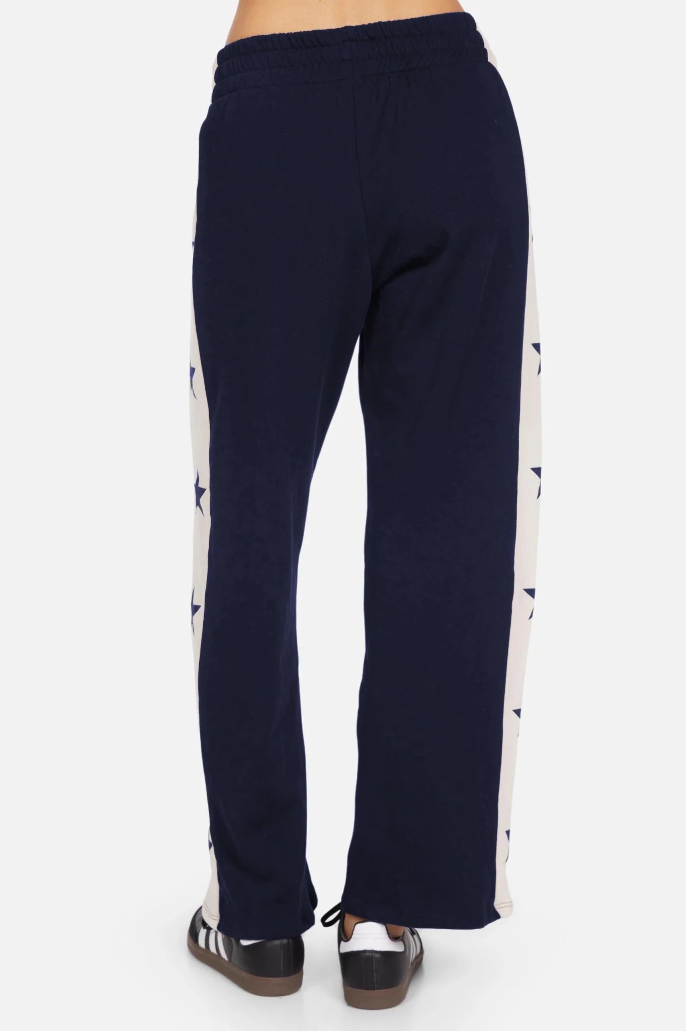 Shop Lauren Moshi Lauren Moshi Tawny Stars Wide Leg Pants Sweatpants for women – premium loungewear and festival fashion at Spoiled Brat