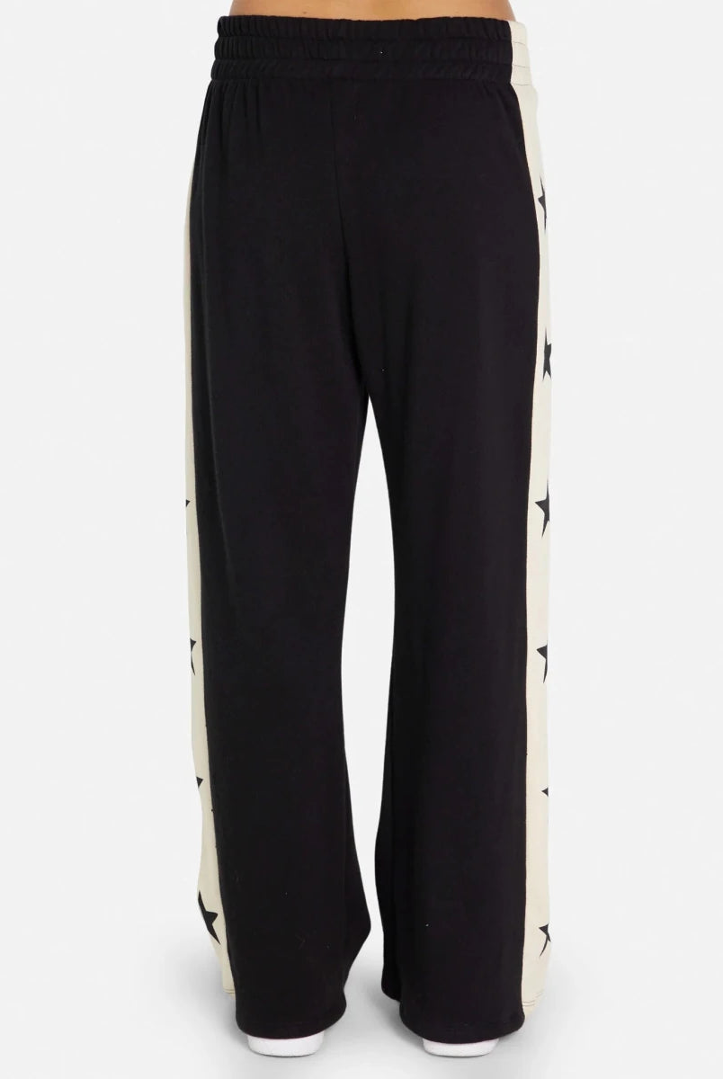 Shop Lauren Moshi Lauren Moshi Tawny Stars Wide Leg Pants Sweatpants for women – premium loungewear and festival fashion at Spoiled Brat
