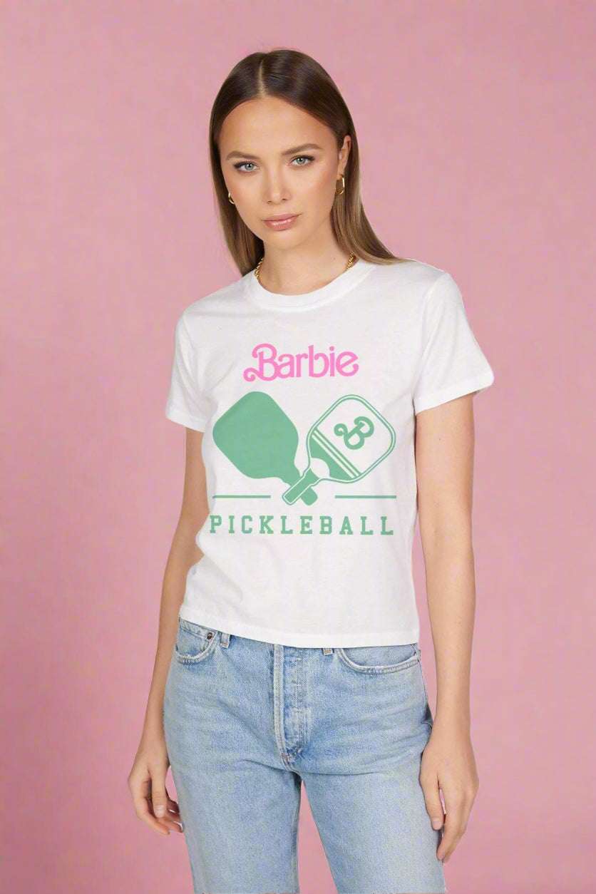 Lauren Moshi Ursula Barbie Pickleball Tee - Spoiled Brat