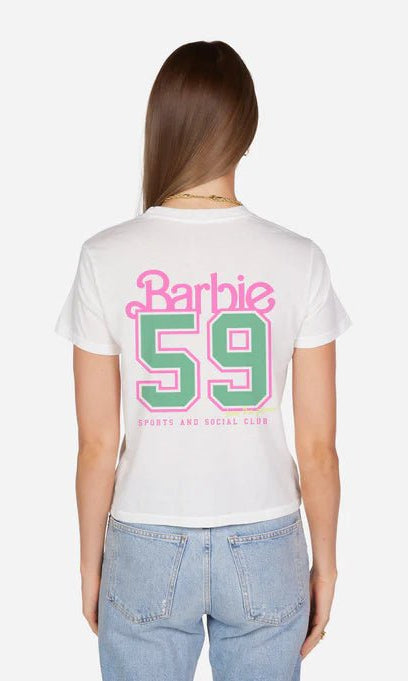 Shop Lauren Moshi Lauren Moshi Ursula Barbie Pickleball Tee T-Shirt for women – premium loungewear and festival fashion at Spoiled Brat