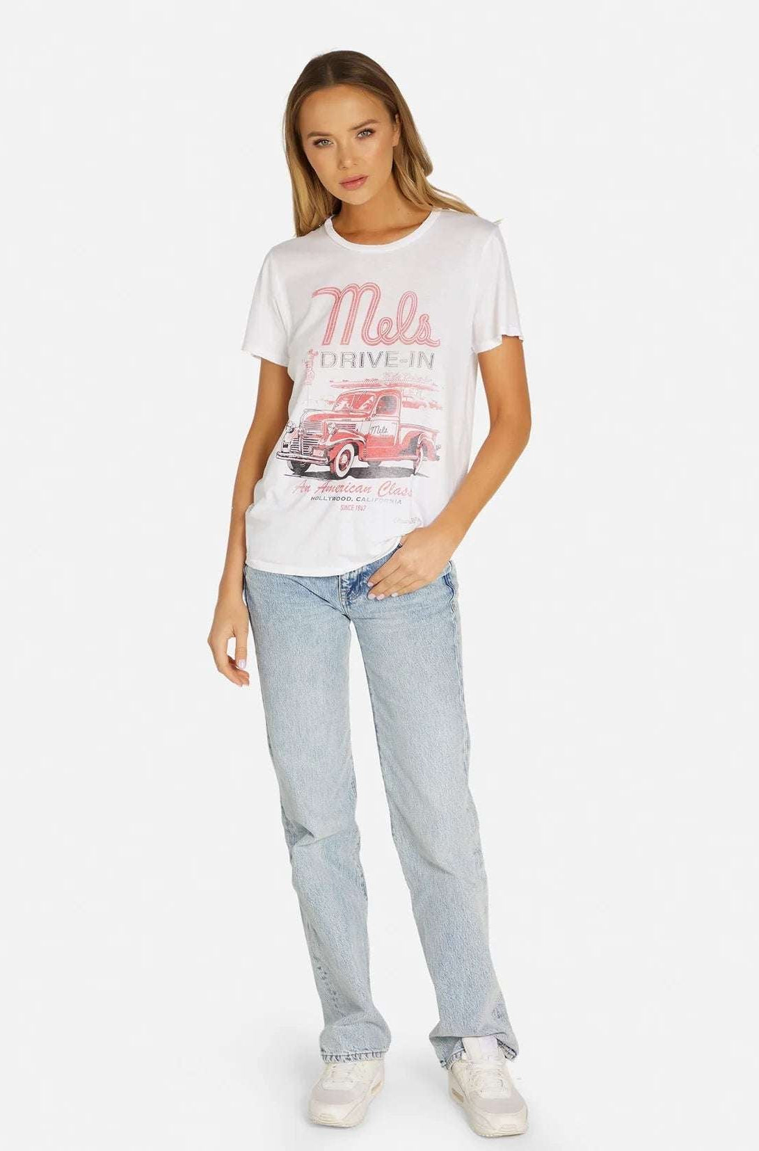 Lauren Moshi Wolf Mels Drive - In Boyfriend T-Shirt - Spoiled Brat