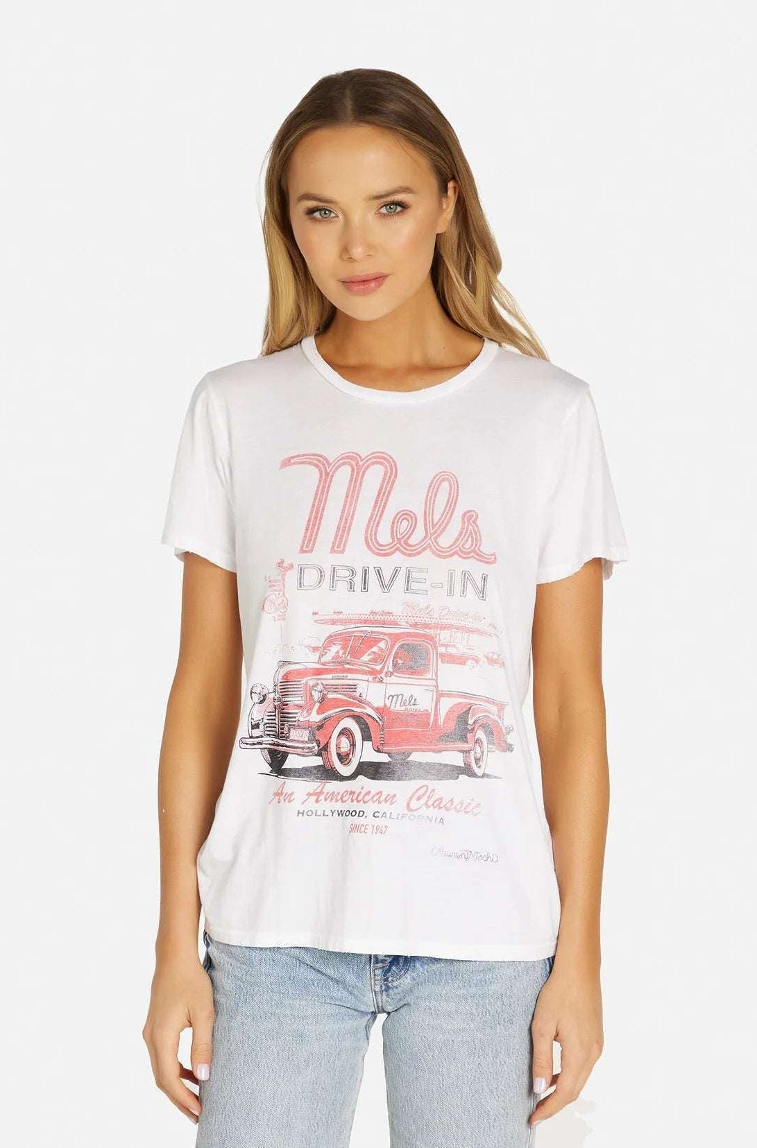 Lauren Moshi Wolf Mels Drive - In Boyfriend T-Shirt - Spoiled Brat