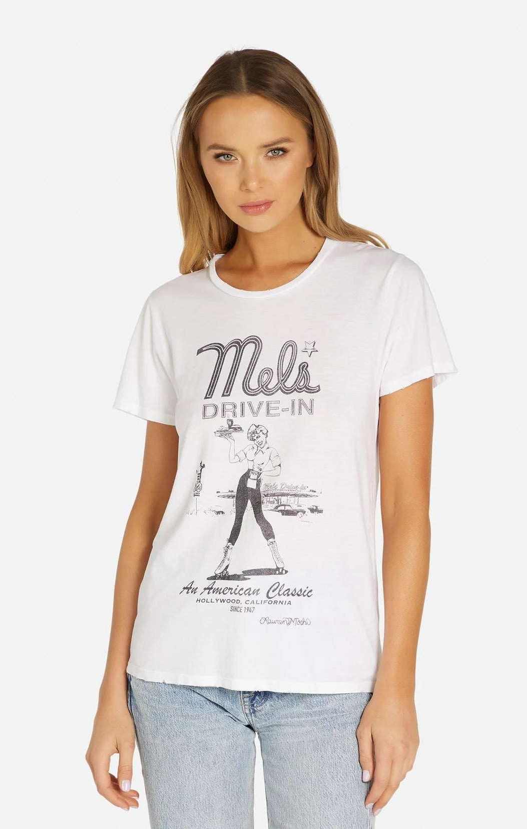Shop Lauren Moshi Lauren Moshi Wolf Mels Drive - In T-Shirt T-Shirt for women – premium loungewear and festival fashion at Spoiled Brat