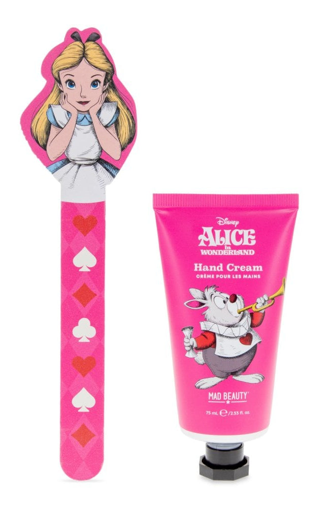 Shop Mad Beauty Alice in Wonderland Nail Care Duo Nail Art for women – premium loungewear and festival fashion at Spoiled Brat