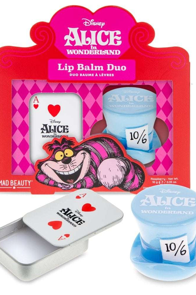 Disney Alice in Wonderland Lip Balm Duo by Mad Beauty – Lip Balm – | Spoiled Brat UK