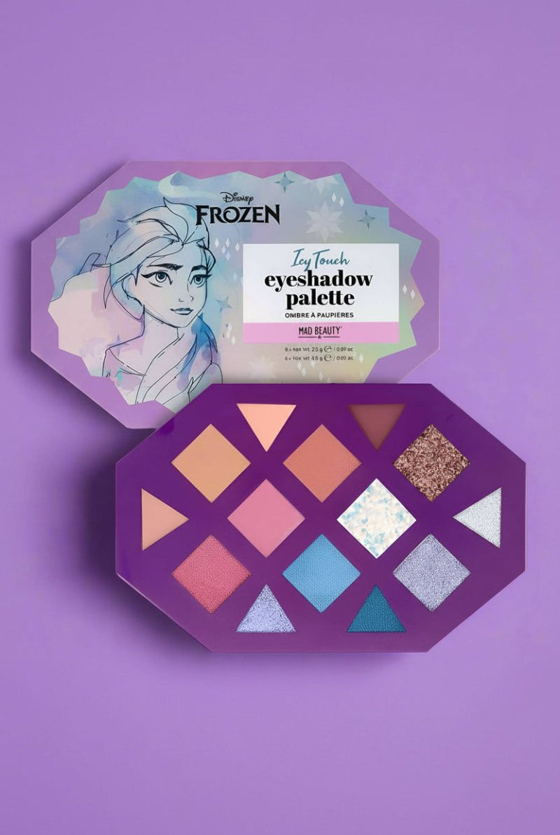 Shop Mad Beauty Disney Frozen Icy Touch Eyeshadow Palette Eyeshadow for women – premium loungewear and festival fashion at Spoiled Brat