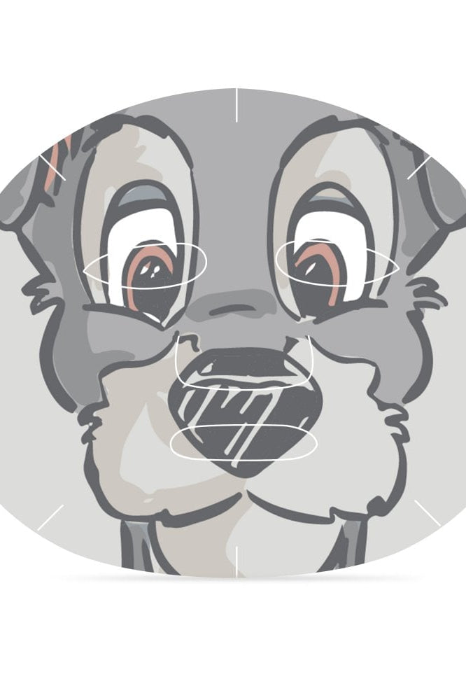 Shop Mad Beauty Disney Lady & The Tramp Cosmetic Sheet Mask Duo Face Mask for women – premium loungewear and festival fashion at Spoiled Brat