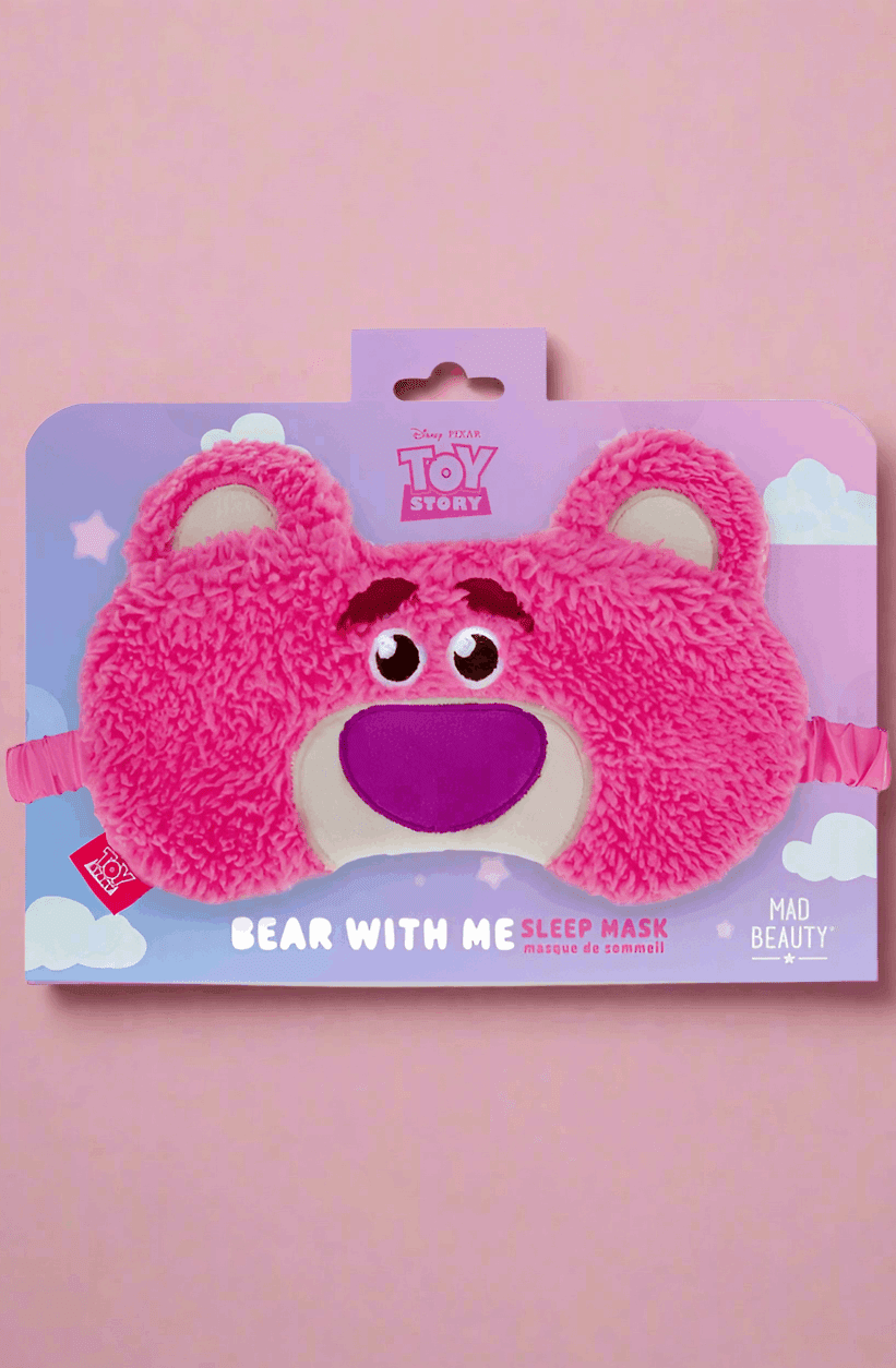 Shop Mad Beauty Disney Lotso Love Sleep Mask Sleep Mask for women – premium loungewear and festival fashion at Spoiled Brat
