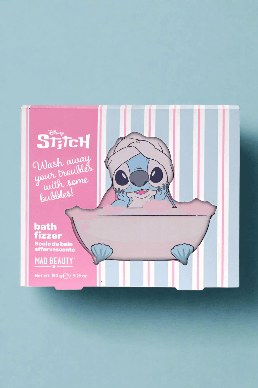 Shop Mad Beauty Disney Stitch Pamper Bath Fizzer Bath Bombs for women – premium loungewear and festival fashion at Spoiled Brat