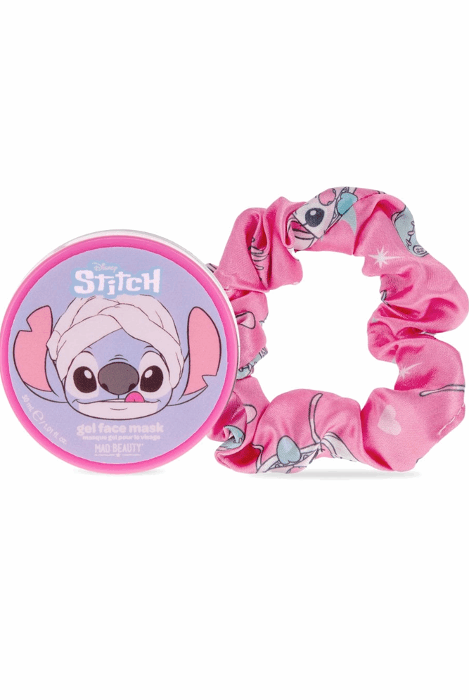 Shop Mad Beauty Disney Stitch Pamper Gel Face Mask & Scrunchie Duo Gifts for women – premium loungewear and festival fashion at Spoiled Brat