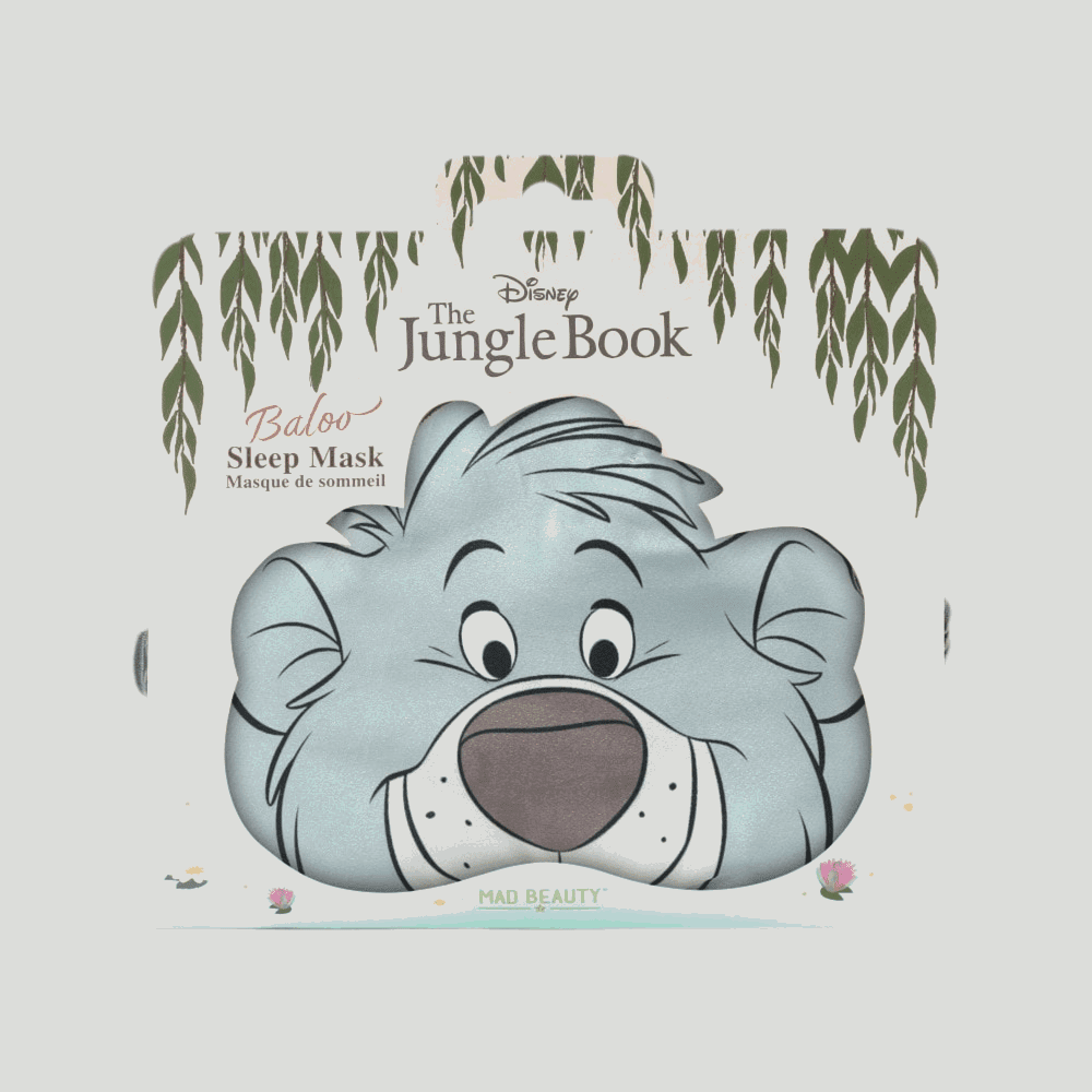 Shop Mad Beauty Disney The Jungle Book Sleep Mask Sleep Mask for women – premium loungewear and festival fashion at Spoiled Brat
