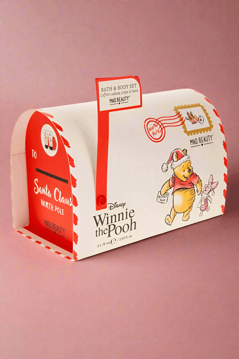 Shop Mad Beauty Disney Winnie The Pooh Festive Bath & Body Set Bubble Bath for women – premium loungewear and festival fashion at Spoiled Brat