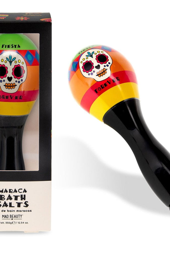 Shop Mad Beauty MAD Beauty Fiesta Forever Bath & Body Salts Maraca Bath Bombs for women – premium loungewear and festival fashion at Spoiled Brat