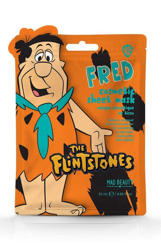 Mad Beauty Warner Brothers Flintstones Cosmetic Sheet Mask as seen on Karen Hauer by Mad Beauty – Face Mask – Multi | Spoiled Brat UK