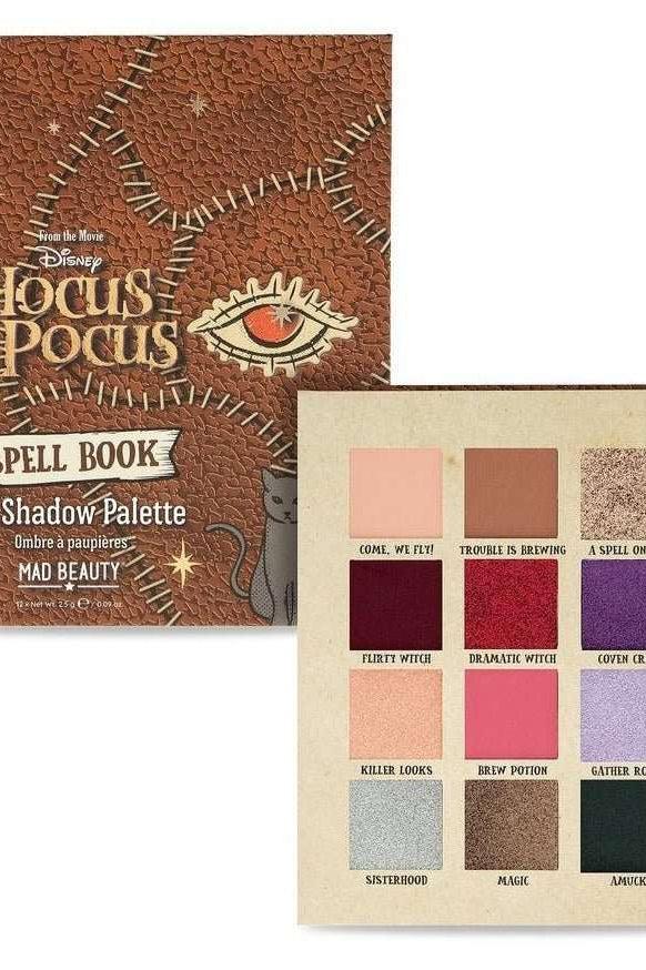 Mad Beauty x Disney Hocus Pocus Eyeshadow Pallet Eyeshadow by Mad Beauty as seen on celebrities