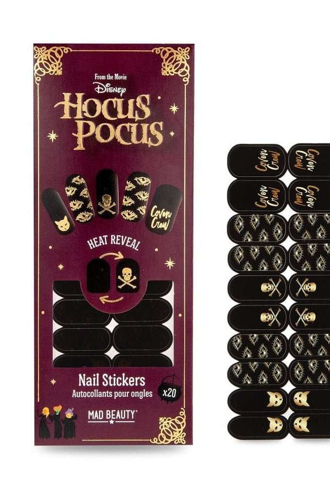 Mad Beauty x Disney Hocus Pocus Heat 2 X Nail Stickers Nail Polish by Mad Beauty as seen on celebrities