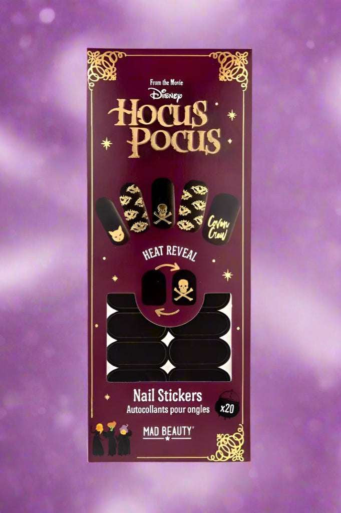 Mad Beauty x Disney Hocus Pocus Heat 2 X Nail Stickers Nail Polish by Mad Beauty as seen on celebrities