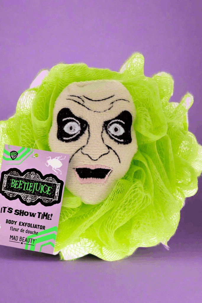 Shop Mad Beauty Warner Brothers Beetlejuice Body Exfoliator Beauty Product for women – premium loungewear and festival fashion at Spoiled Brat