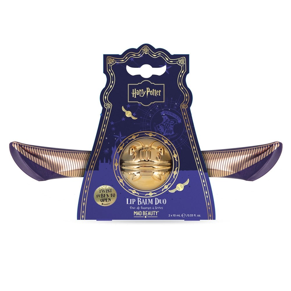 Shop Mad Beauty Warner Brothers Harry Potter Lip Balm Duo Lip Balm for women – premium loungewear and festival fashion at Spoiled Brat