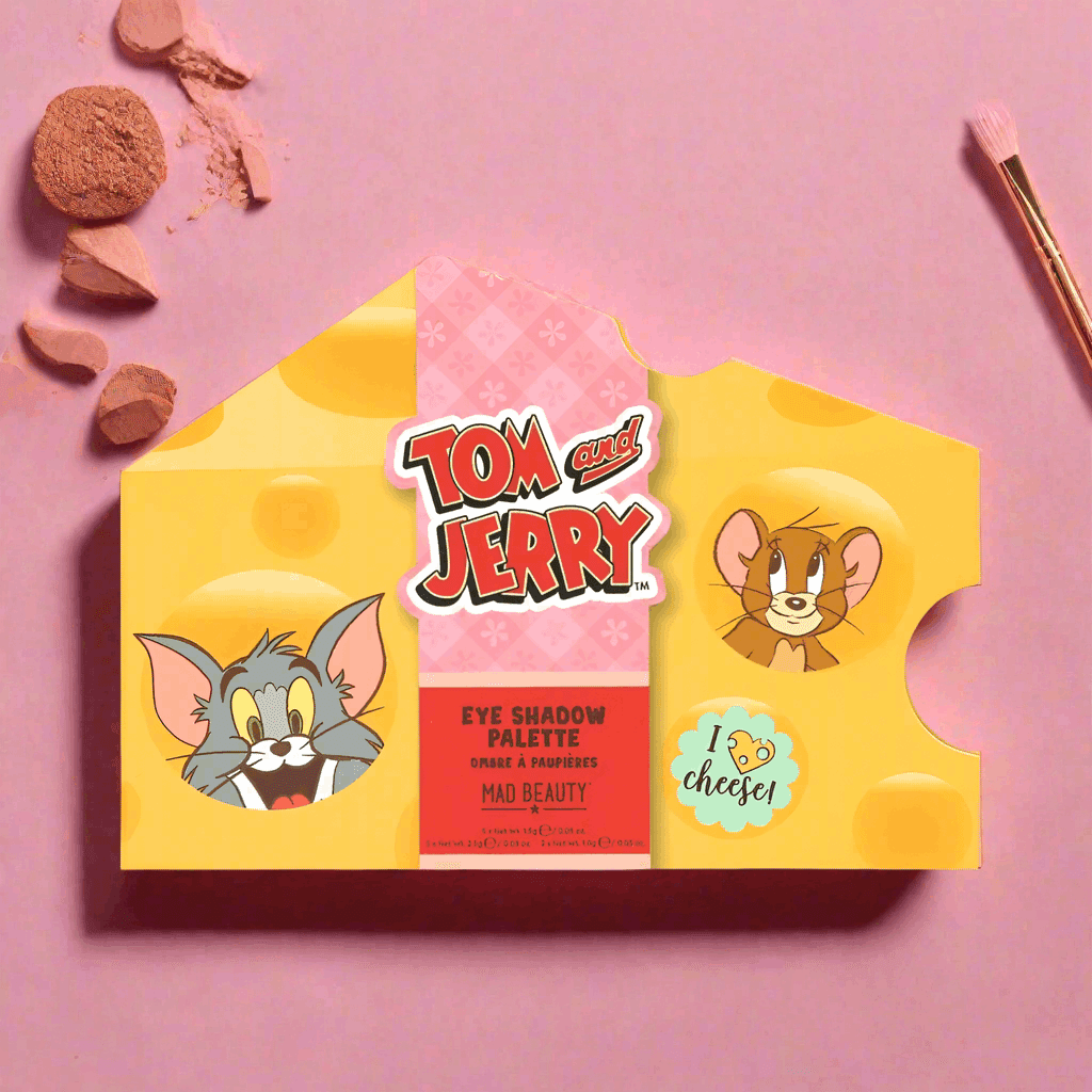 Shop Mad Beauty Warner Brothers Tom & Jerry Eyeshadow Palette Eyeshadow for women – premium loungewear and festival fashion at Spoiled Brat