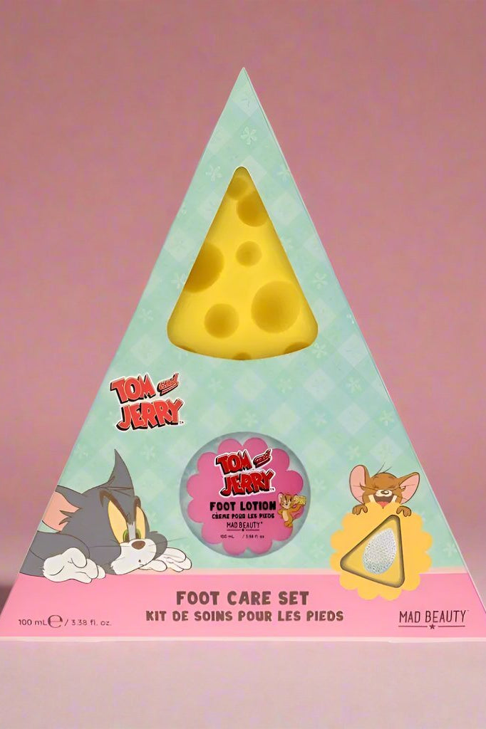 Shop Mad Beauty Warner Brothers Tom & Jerry Foot Care Set Beauty Product for women – premium loungewear and festival fashion at Spoiled Brat