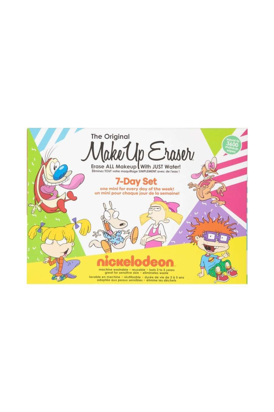 Makeup Eraser 90's Nickelodeon 7 Day Set Beauty Product by Makeup Eraser as seen on celebrities