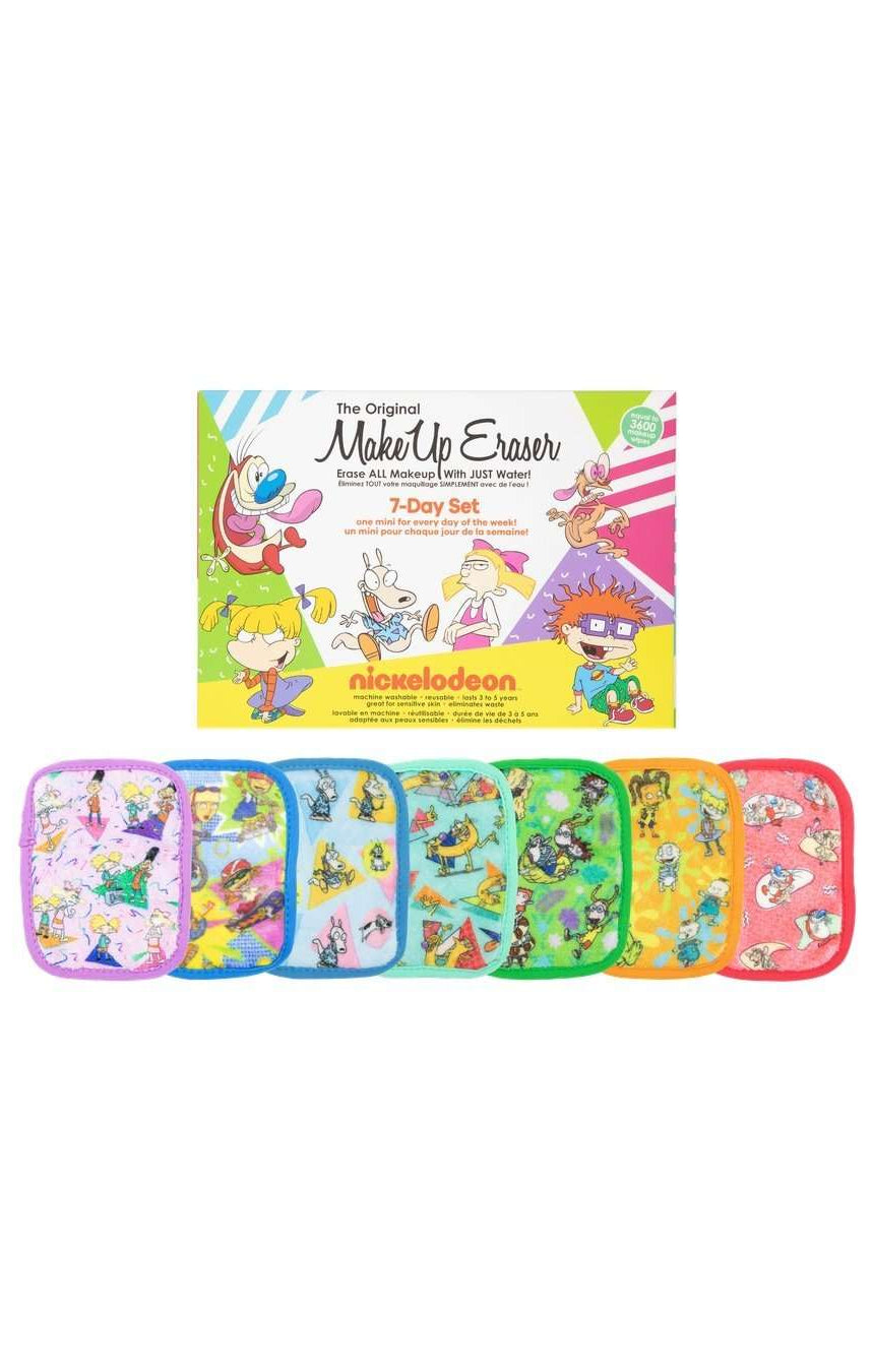 Makeup Eraser 90's Nickelodeon 7 Day Set Beauty Product by Makeup Eraser as seen on celebrities